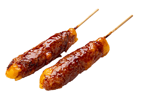 2 brochettes boeuf fromage