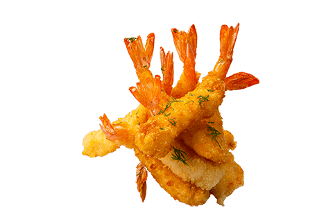 Crevette tempura aux amandes chez sushiwan