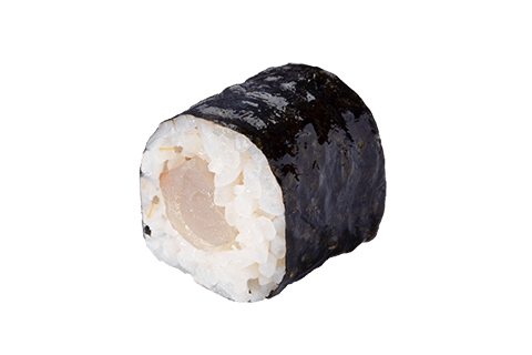 one piece of sushi, daurade