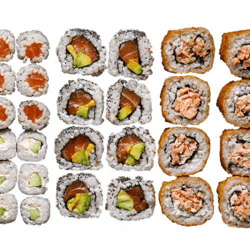 Boxe de 28 pièces de sushi